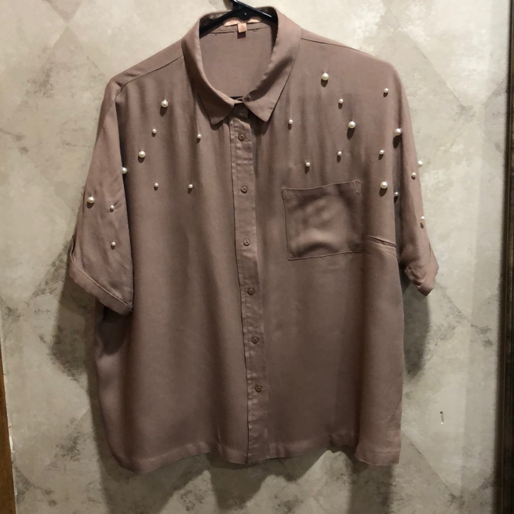 Gibson *  Latimer Blouse.  Size: XL